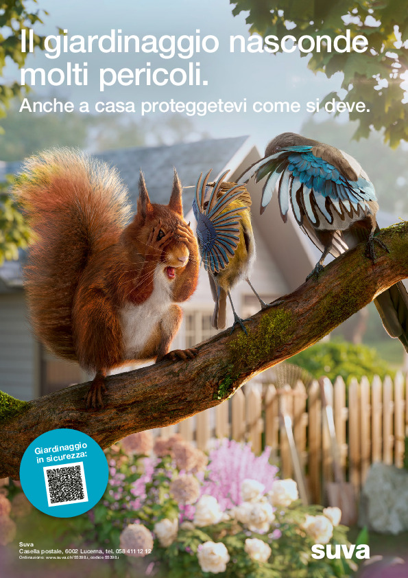 Manifesto: Professionisti protetti nel giardinaggio