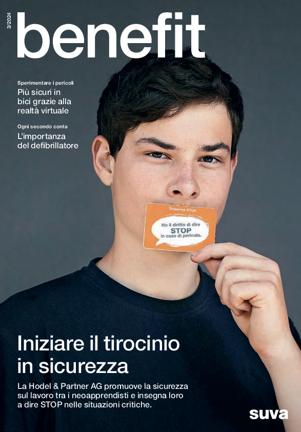 benefit, la rivista per i clienti della Suva: 2024, numero 3, settembre