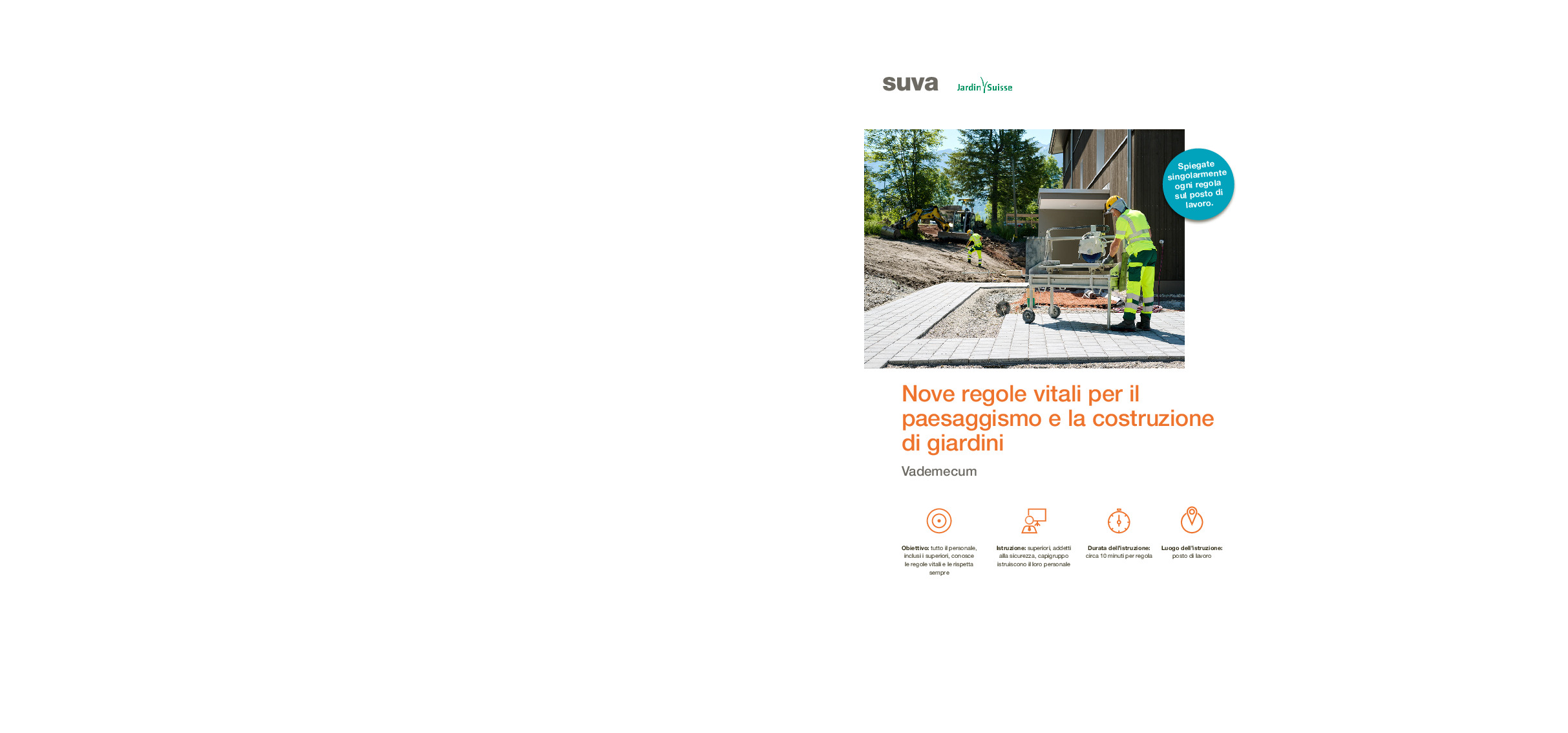 Nove regole vitali per il paesaggismo e la costruzione di giardini. Vademecum