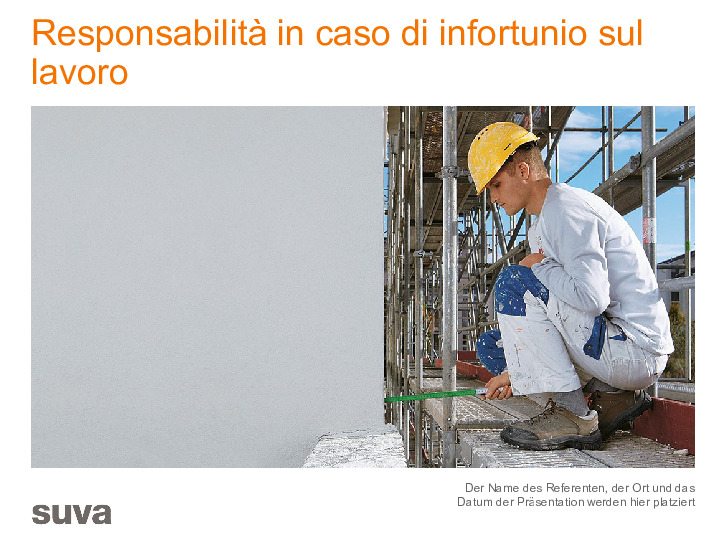 La responsabilità negli infortuni sul lavoro in breve