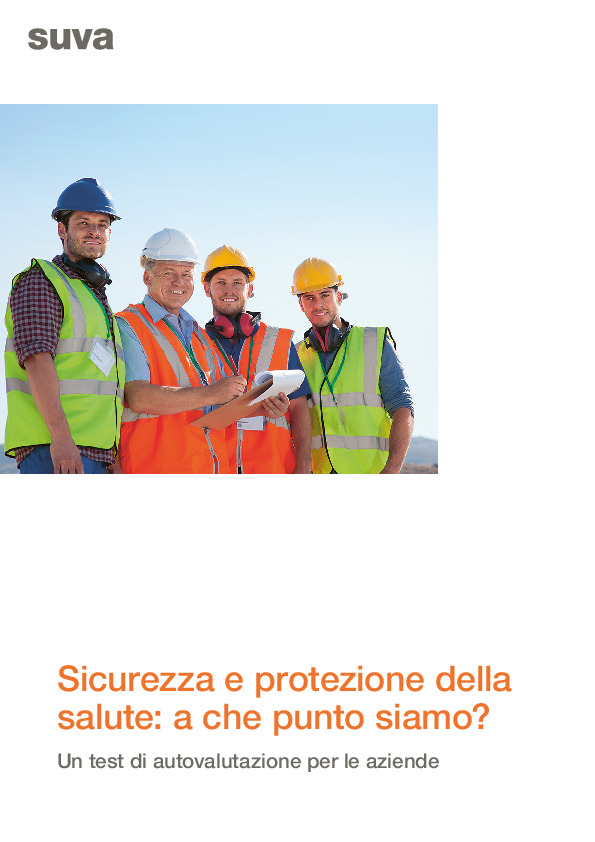 Test di autovalutazione Sicurezza sul lavoro e tutela della salute