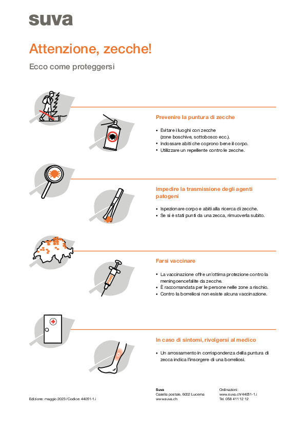Protezione dalle zecche nel bosco