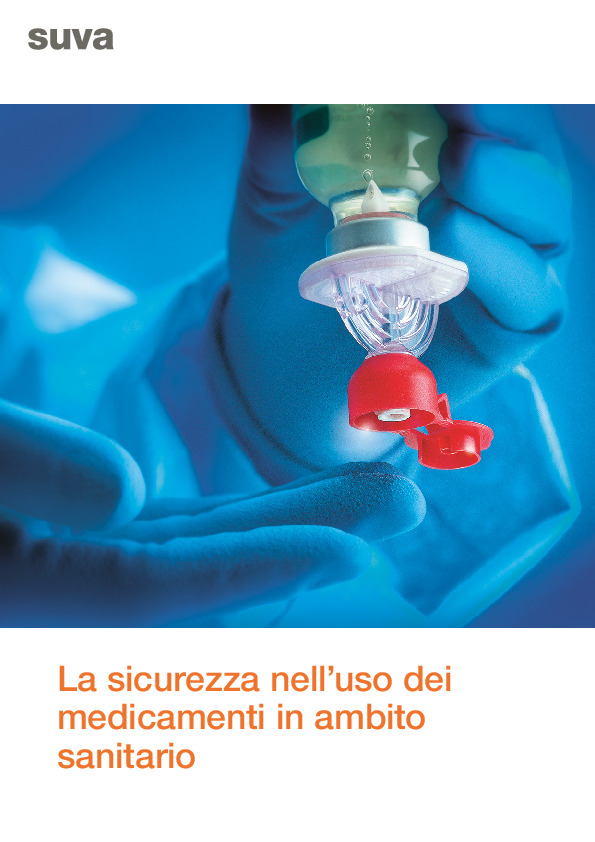 Sicurezza sul lavoro nell’uso di medicamenti