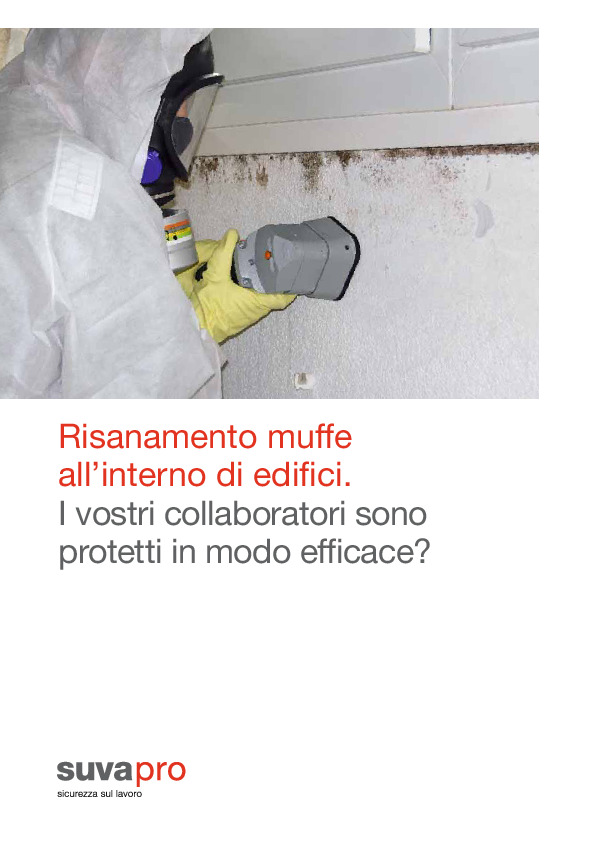 Opuscolo: Risanamento muffe e protezione del personale