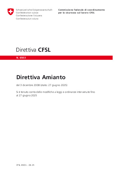 Amianto (direttiva CFSL)