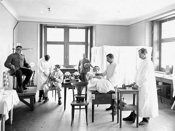 Il reparto neurologico dell'Istituto.